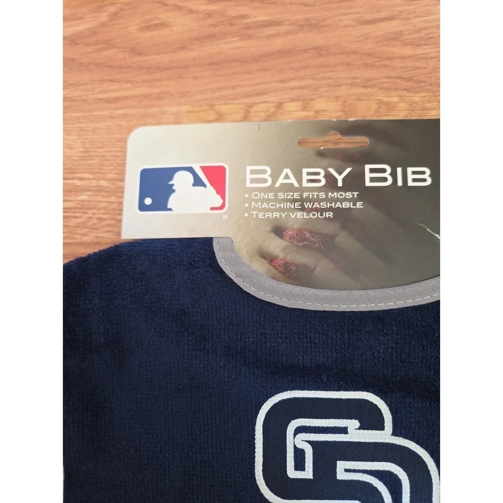 MLB San Diego Padres Baby Bib All Pro Style NEW Baseball Little Padres Fan
